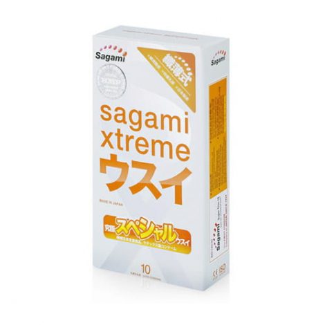 Bao cao su Sagami Xtreme Super Thin hộp 10 cái