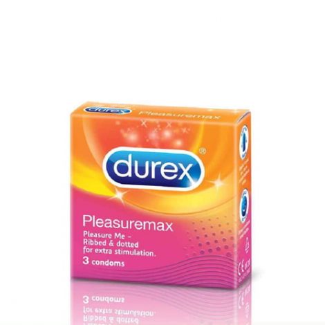 BCS Durex Pleasuremax condoms size 56mm 3 pack